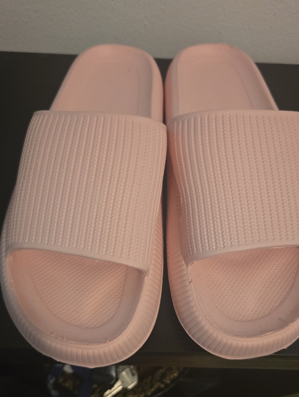 Pink Women's Slide Sandals - Comfortable Pool & Casual Slides
